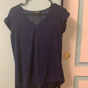 Super comfy and cute express navy blue 👕 size s